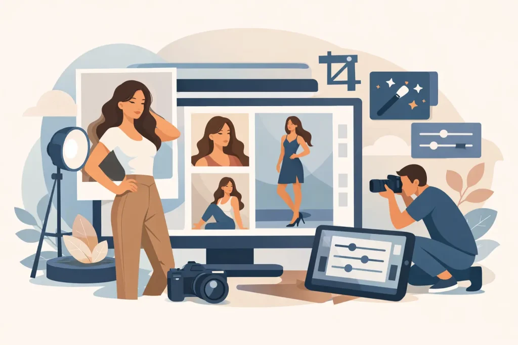 How to Build Modeling Portfolio Images That Work