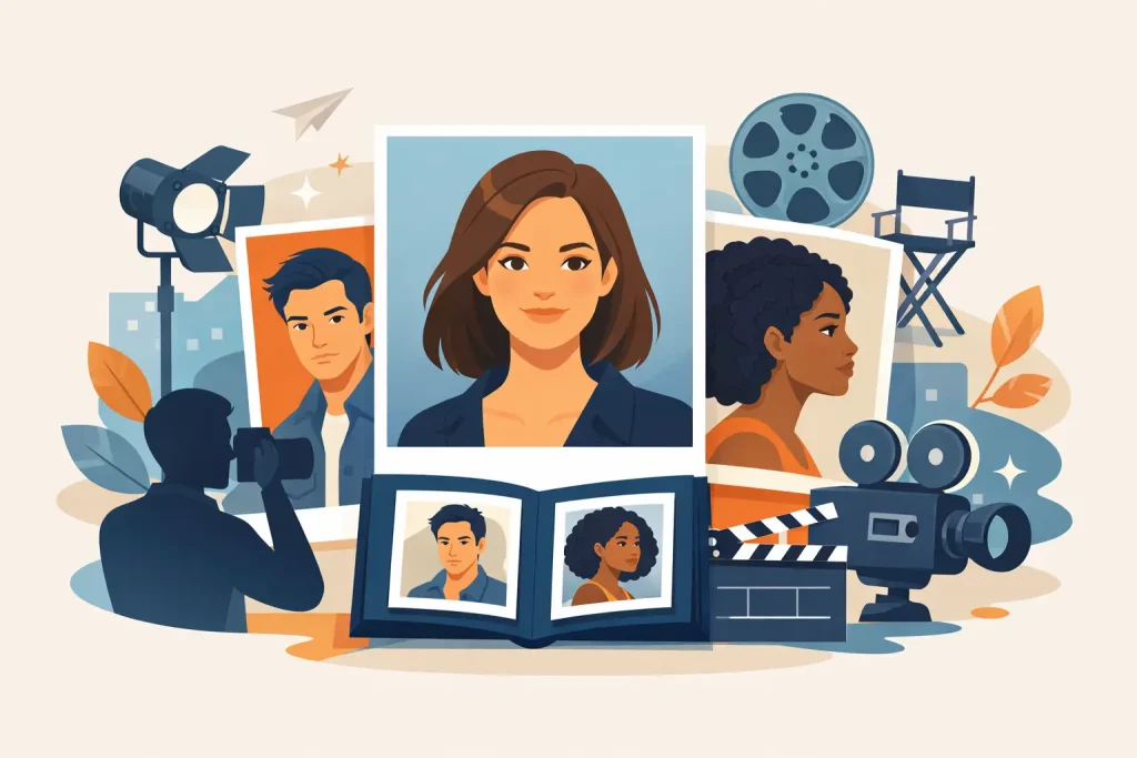 Acting Portfolio Photo Examples That Get Noticed