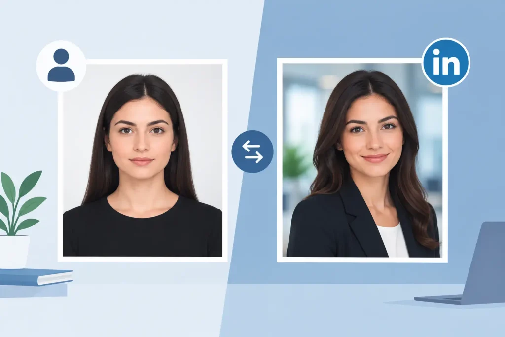 Resume Photo vs LinkedIn Headshot: Key Differences