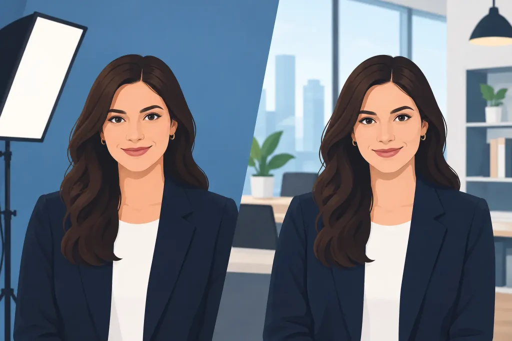 Studio Versus Office Headshots for Your Brand